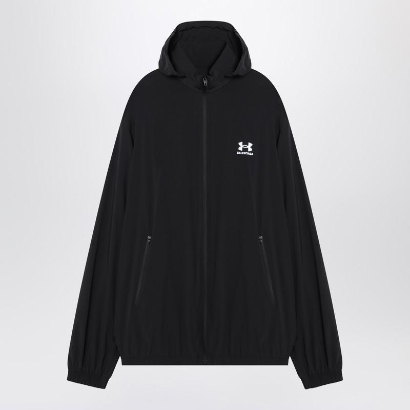【関税&送料込】Balenciaga Under Armour Windbreaker Balenciaga Black Under Armour windbreaker collaboration