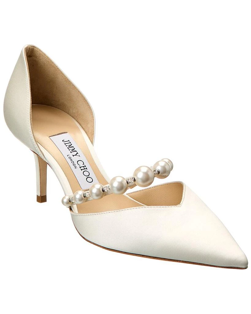 Jimmy Choo Aurelie 85 Satin Pump 1
