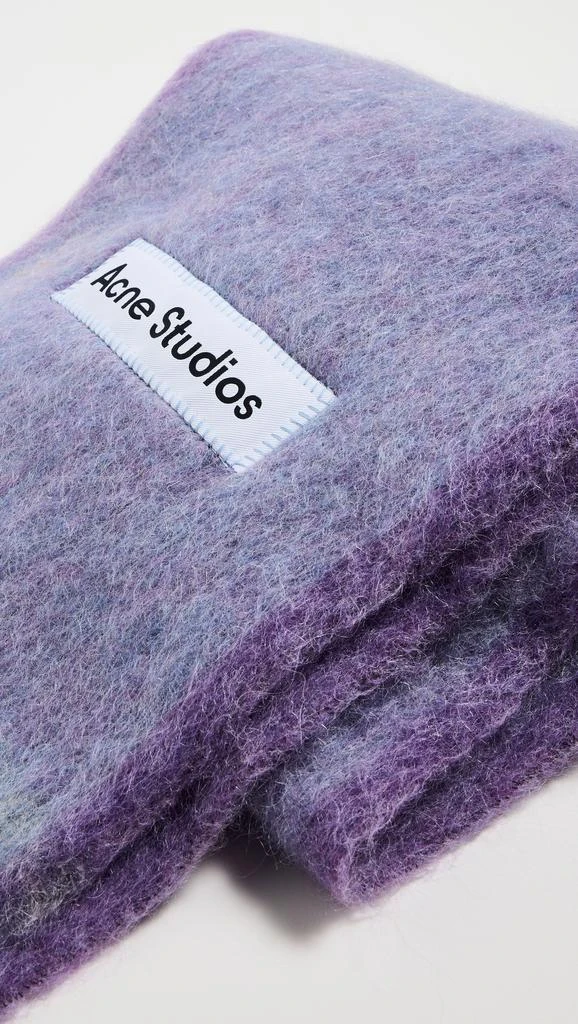 Acne Studios Wool Mohair Scarf 4