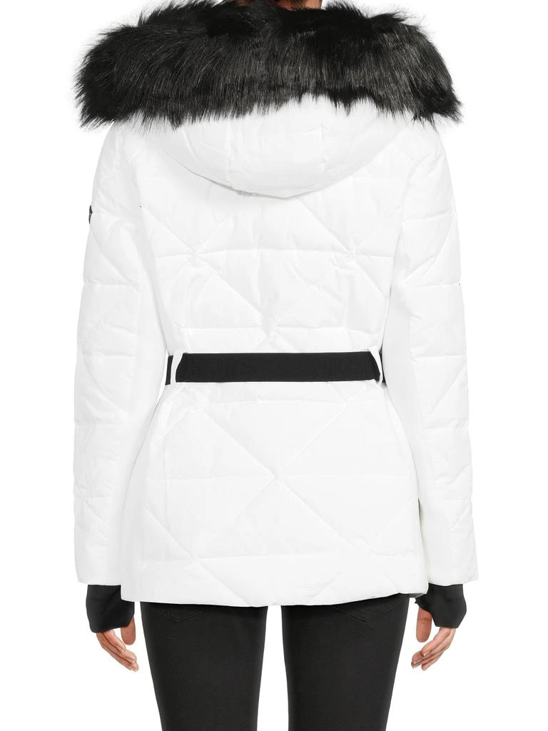 Michael Kors Missy Faux-Fur Trim Quilted Parka 3