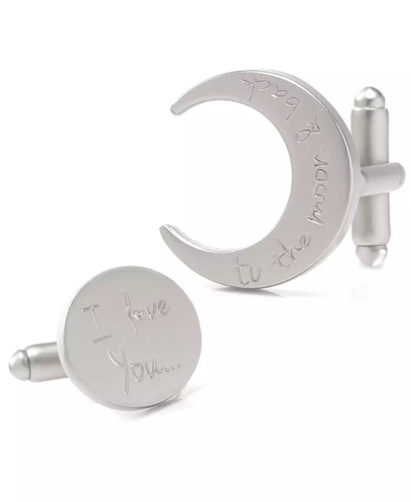 Ox and Bull Trading Co. Men's Love You to The Moon and Back Cufflinks