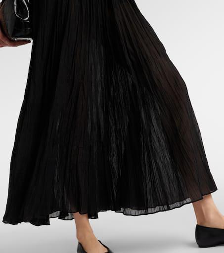 送料込関税込■toteme■Plisse コットンブレンド マキシスカート Totême Plissé cotton-blend maxi skirt - Dresses & Skirts