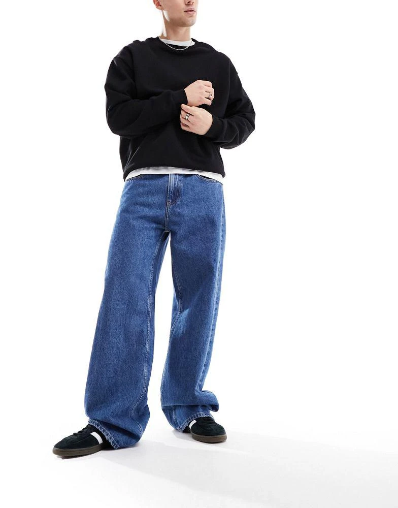 Calvin Klein Calvin Klein Jeans 90s loose jeans in mid wash 3