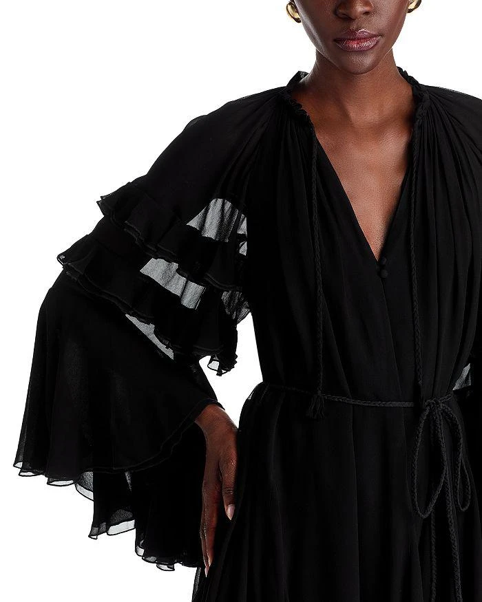 alice and olivia black tie dress Alice & Olivia