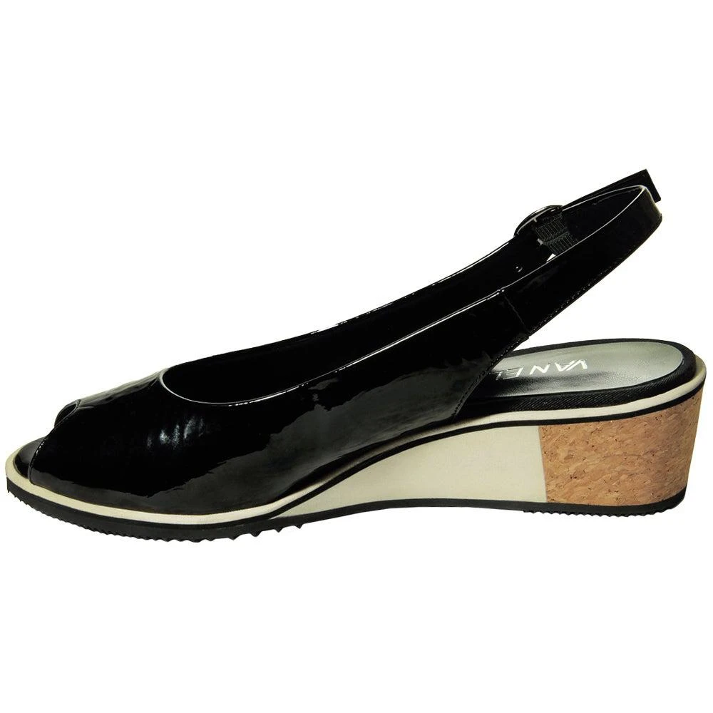 Vaneli Baise Peep Toe Sling Back Wedges 3