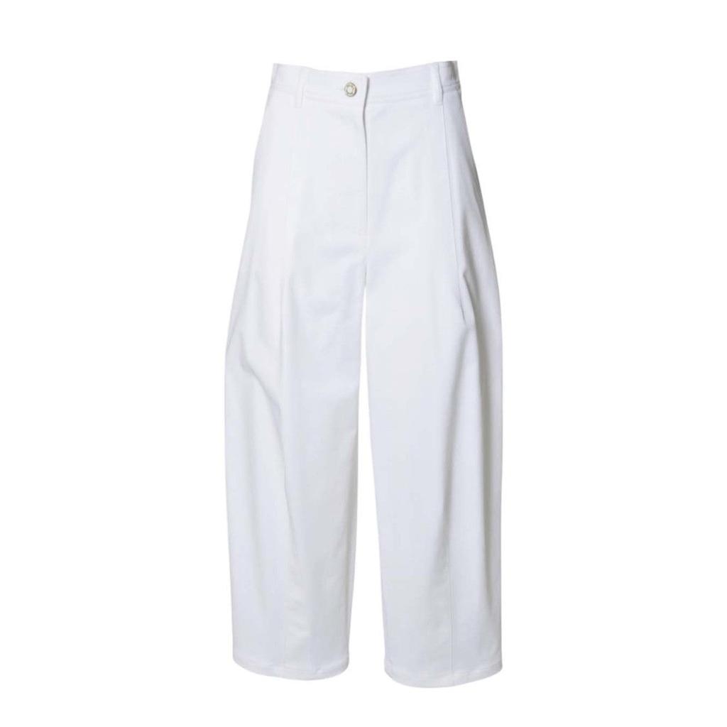 Max Mara Pheasants In Black Technical Jersey - Leggings