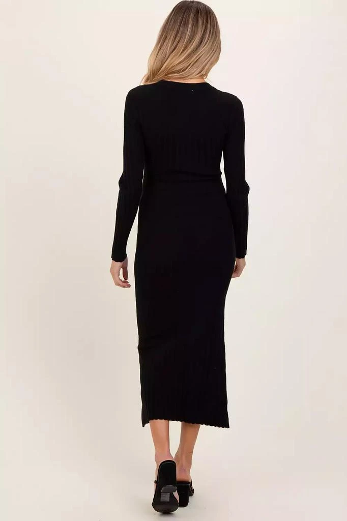 Shop Maternity Ribbed Knit Fitted Midi Sweater Dress on Sale at BeyondStyle   Get 16% Off Maternity Ribbed Knit Fitted Midi Sweater Dress with  Limited-Time Flash Deals, Exclusive Discounts, and Special Offers.