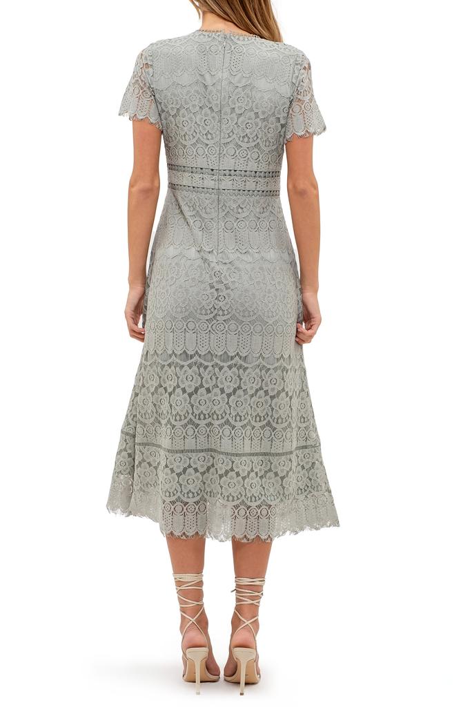 kettyさま Time After Time Scalloped Dress Audrey Floor-Length Scalloped Bridesmaid Dress | 40+ Colors