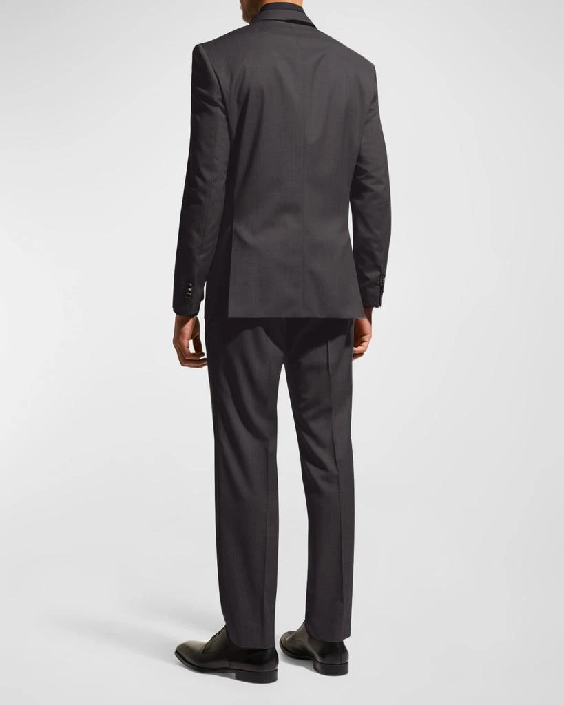 Hugo Boss Men's Stretch-Wool Basic Two-Piece Slim Fit Suit, Gray 3