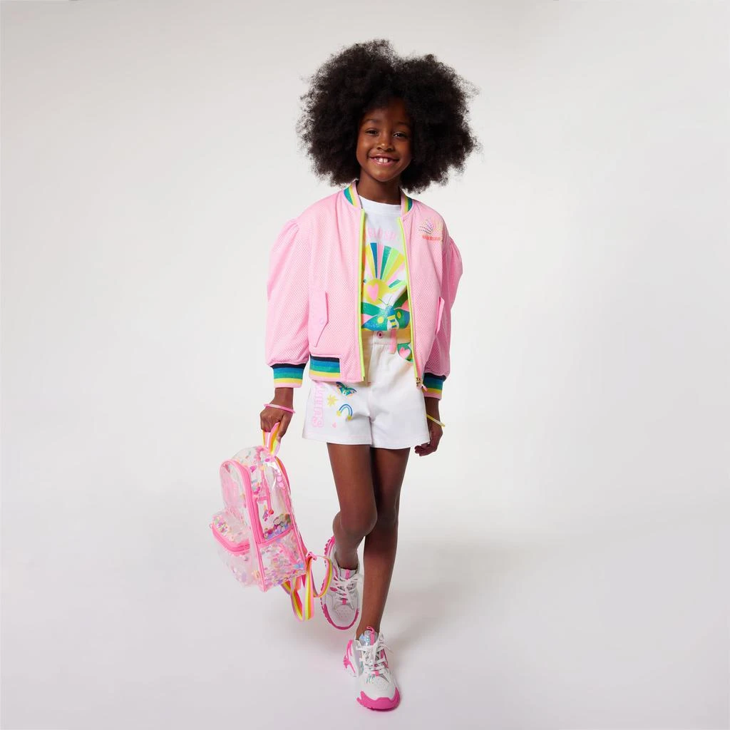 Billieblush Girls Bomber Jacket in Pink 2