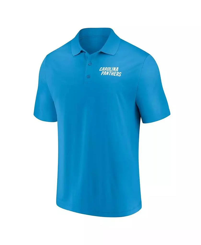Fanatics Men's Cobalt Carolina Panthers Polo Shirt 3