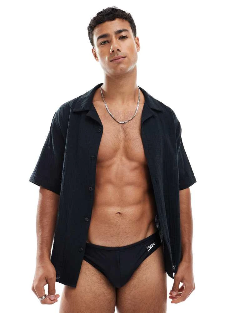 Speedo Speedo Swim bottoms solar 5cm swim brief in black 3