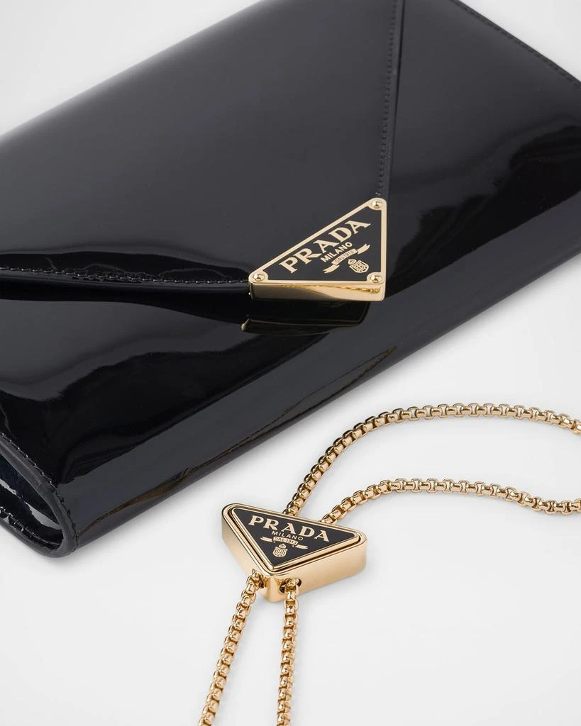 Prada Vernice Patent Leather Phone Pouch Bag 5