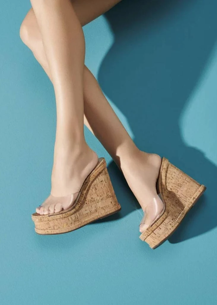 Schutz Schutz - Women's Dalle Vinyl Wedge 4