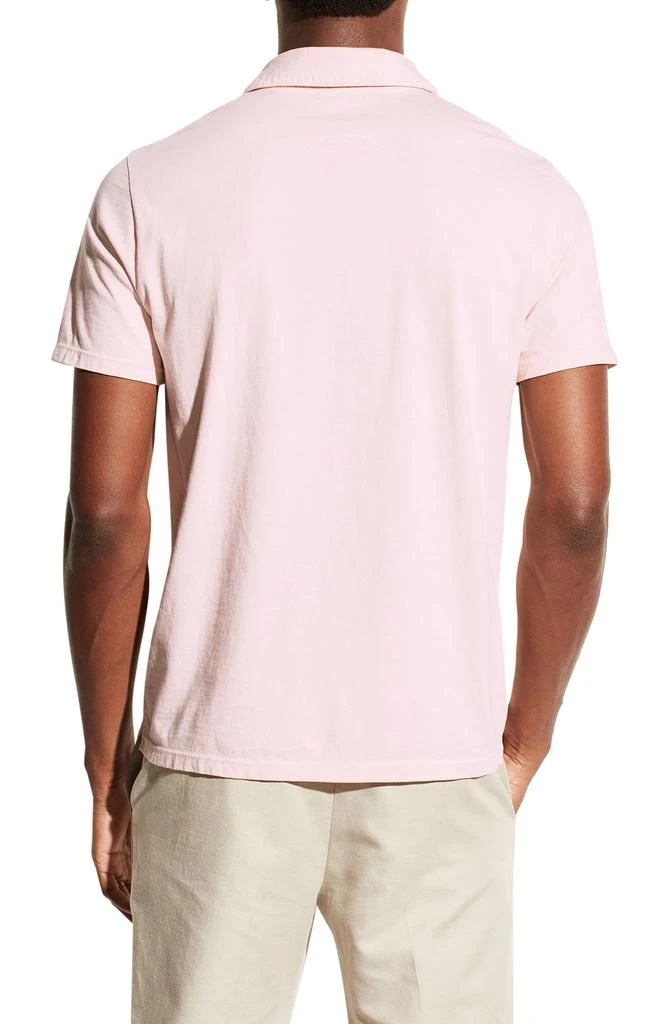 Vince Regular Fit Garment Dyed Cotton Polo 2