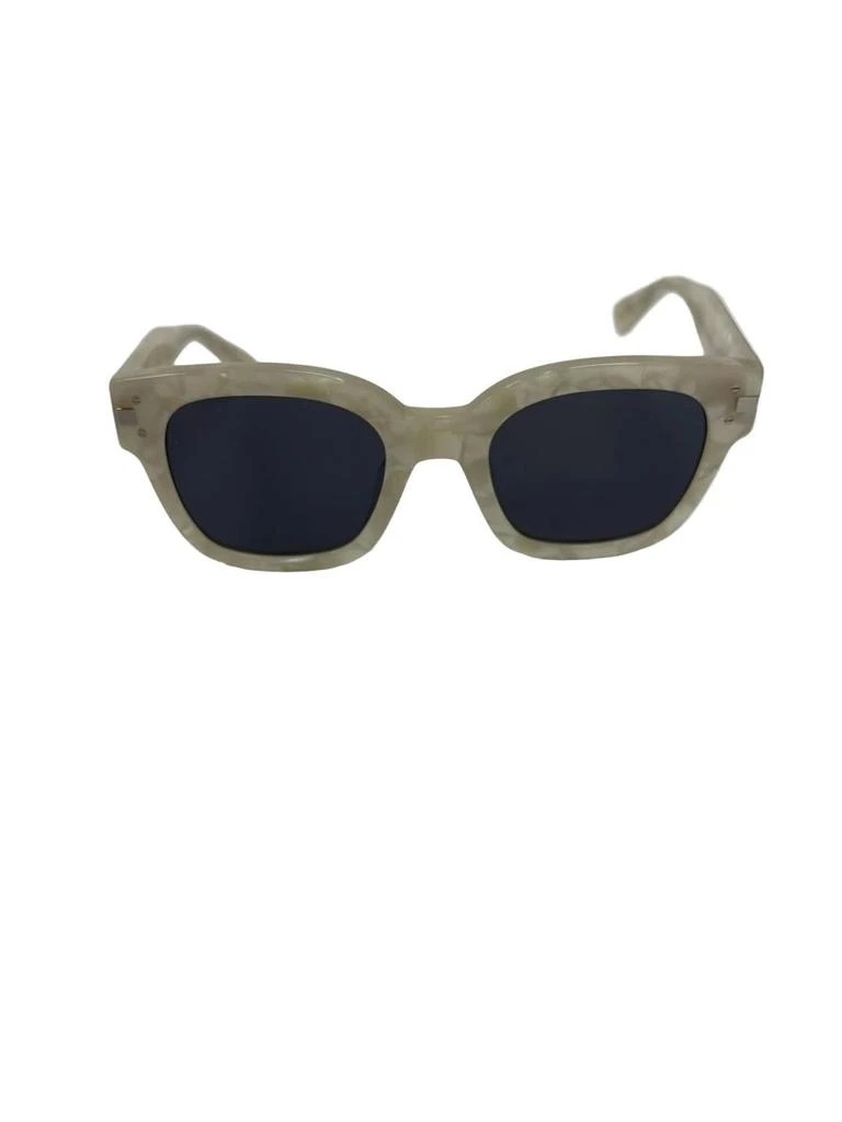 NEW AMIRI women\'s honeycomb sunglasses in alabaster Shop Women main image 3