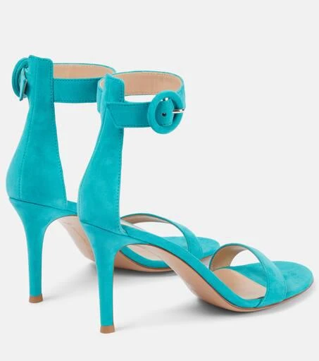 Gianvito Rossi Portofino 85 suede sandals 3