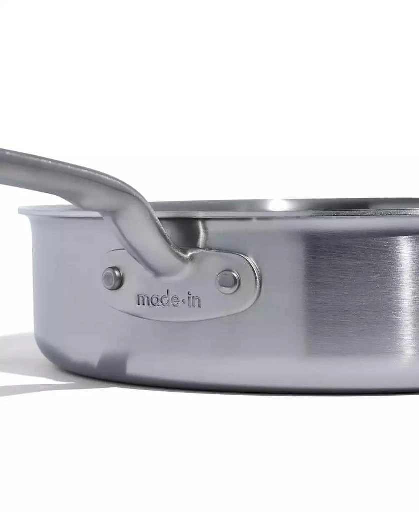 Made In Stainless Steel Clad 3.5-Quart Sauté Pan with Lid 6