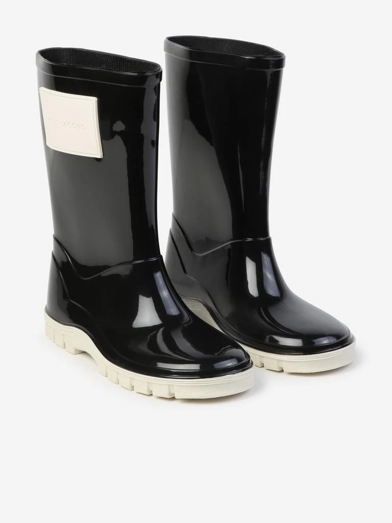 Marc Jacobs MARC JACOBS Kids Logo Rain Boots in Black 2