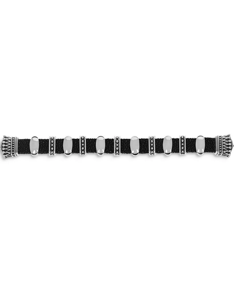 King Baby Sterling Silver 20th Anniversary Stingray Bracelet 3