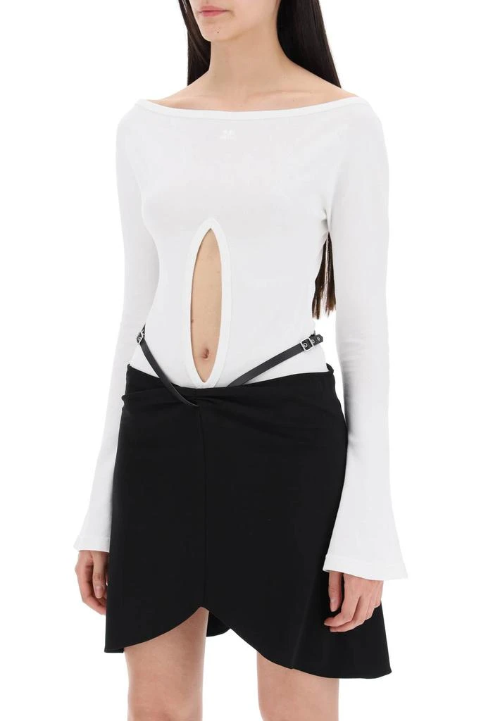 courreges "jersey body with cut-out 4