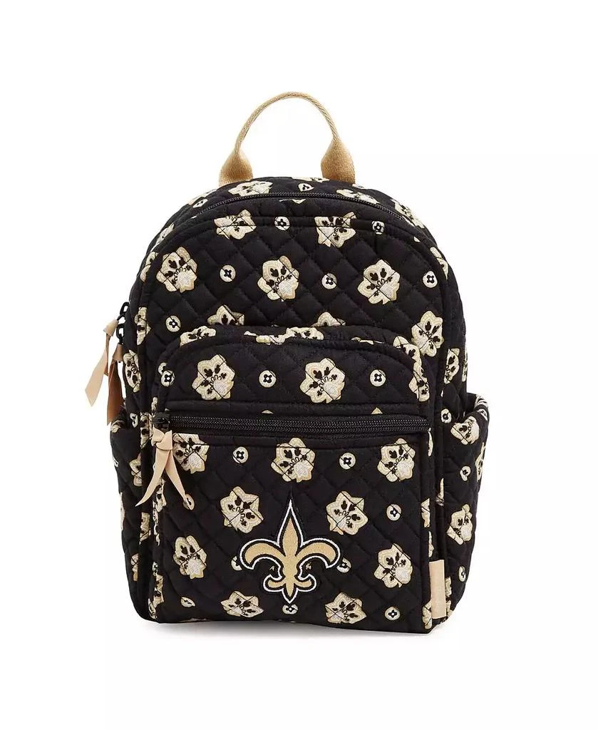 Vera Bradley Men's and Women's New Orleans Saints Small Backpack 1