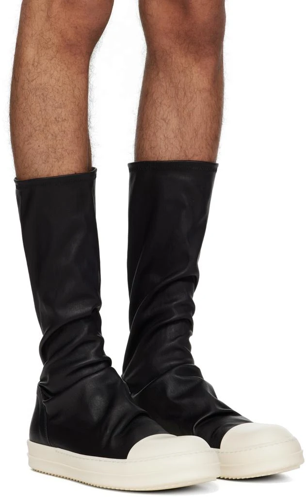 Rick Owens Black Sock Sneakers 4