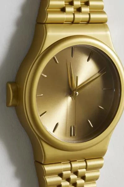 Urban Outfitters Gold Wristwatch Wall Clock 3