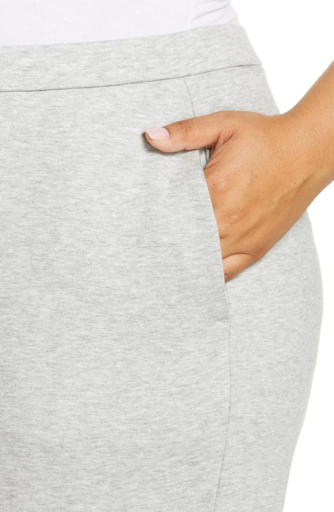 Eileen Fisher Slouch Fleece Ankle Pants 4