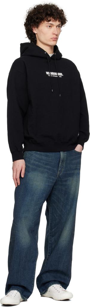 Shop Black Solid Sweat LS Hoodie on Sale at BeyondStyle – Get 59