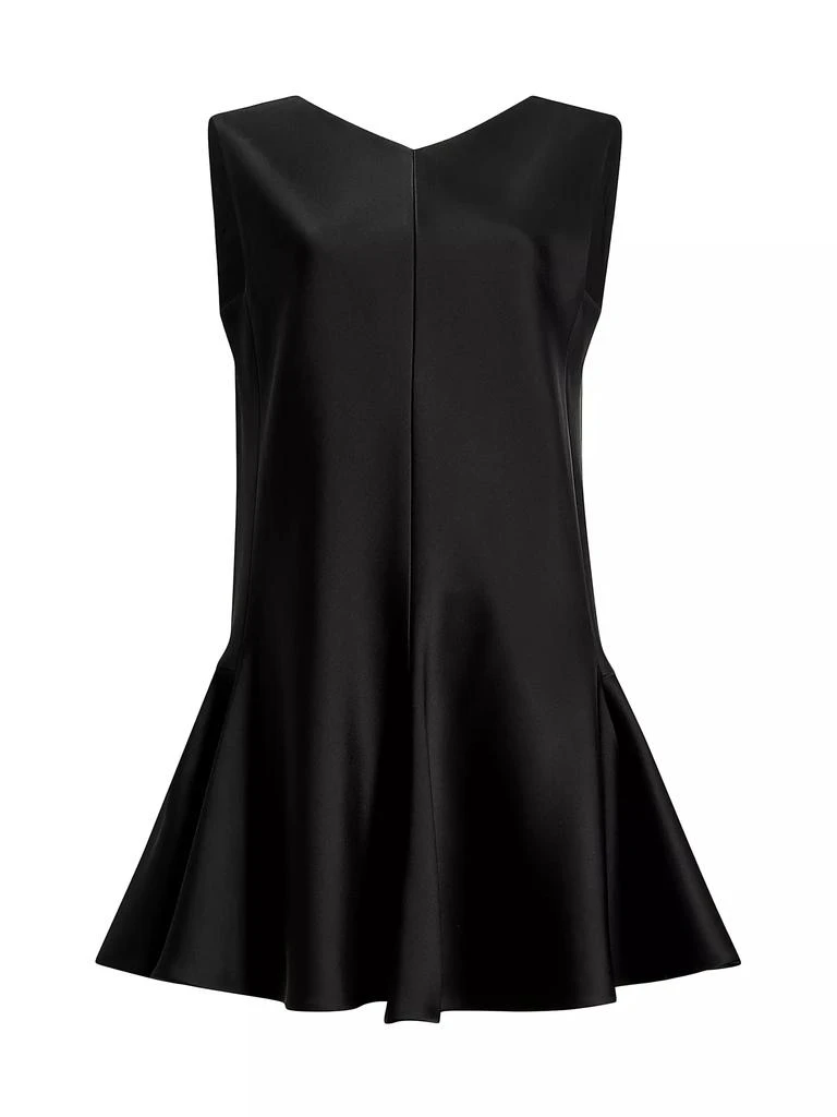 Khaite Mel V-Neck Minidress 1