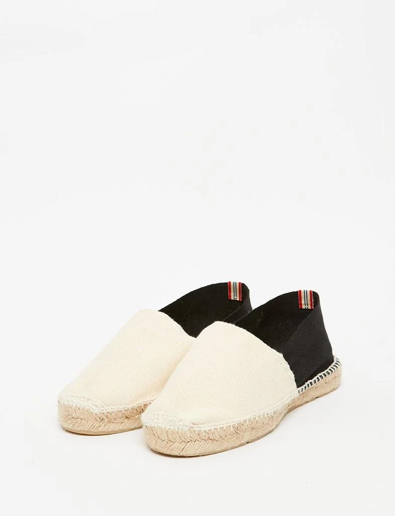 INES DE LA FRESSANGE PARIS Aglae espadrilles ecru-black 2