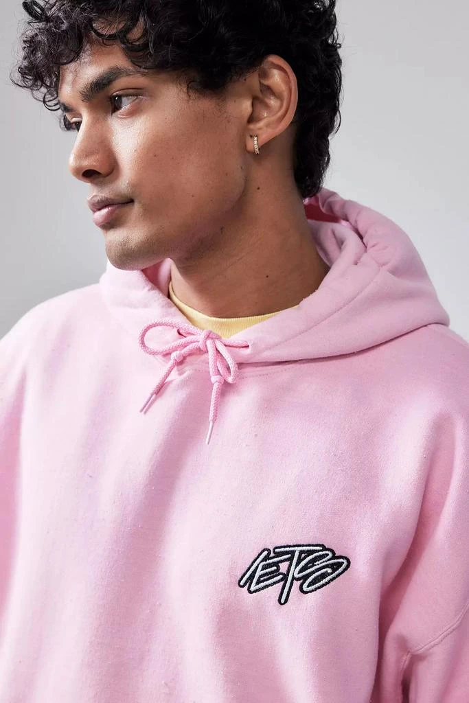 iets frans iets frans... Pink Scribble Hoodie Sweatshirt 2
