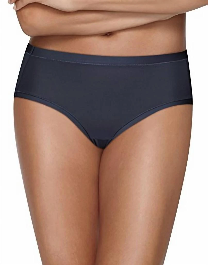 Hanes Womens Ultimate Cool Comfort 4-Pack Low Rise Briefs Panties Black/blue/multi-Color 2