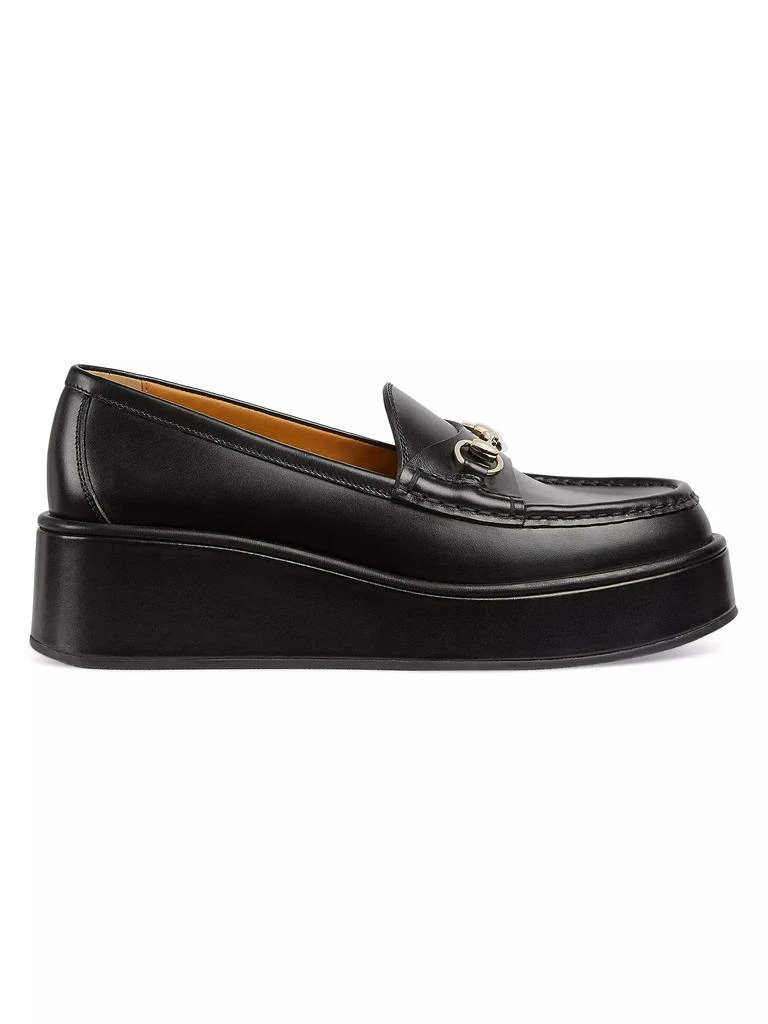 Gucci Ilde Horsebit Patent Leather Loafers 1