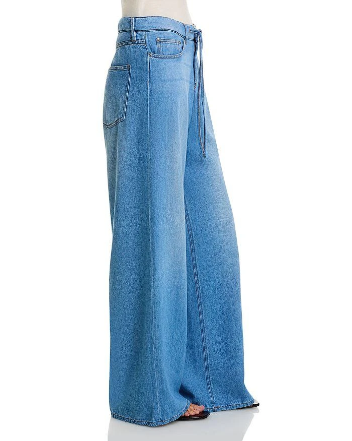 Kobi Halperin Leny Wide Leg Jeans in Light Indigo 4