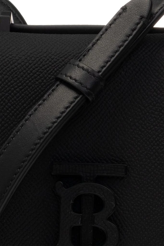 Burberry Burberry Logo Plaque Strapped Phone Holder 4