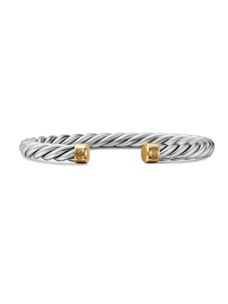 David Yurman Cable Cuff Bracelet in Sterling Silver