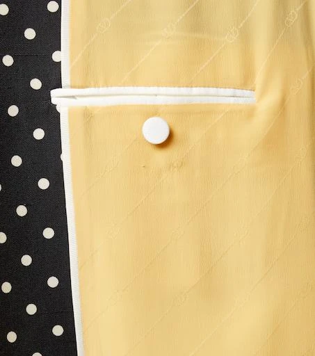 Valentino Polka-dot silk blazer 8