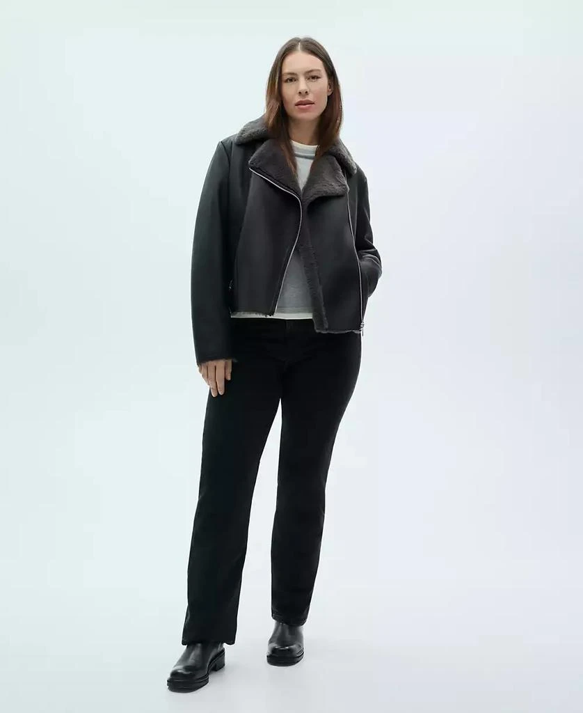 Mango Women's Shearling-Effect Lining Jacket 3
