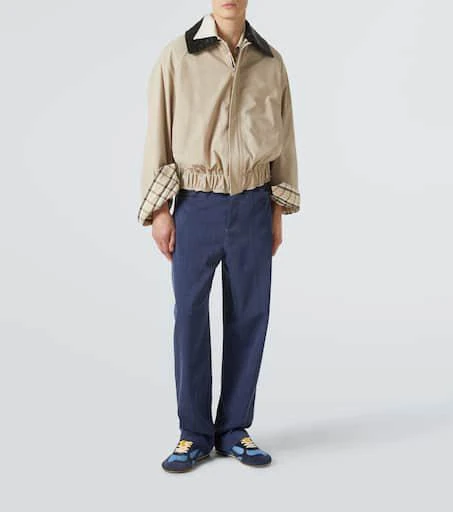 Bottega Veneta Orbit Flash suede-trimmed sneakers 2