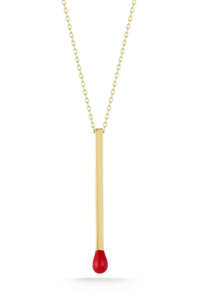 Sphera Milano 14K Gold Plated Sterling Silver Match Pendant Necklace
