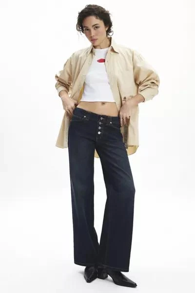 Abrand Jeans Abrand 99 Gigi Button Fly Wide Jean 2