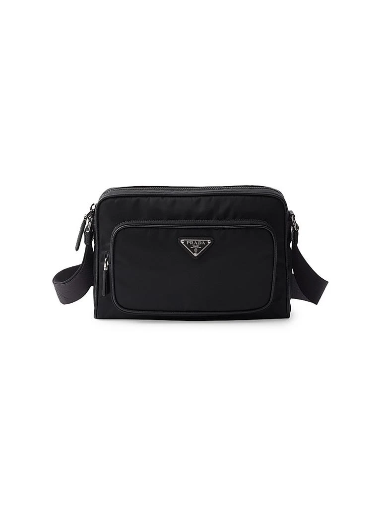 Prada Re-Nylon and Saffiano Leather Shoulder Bag 1