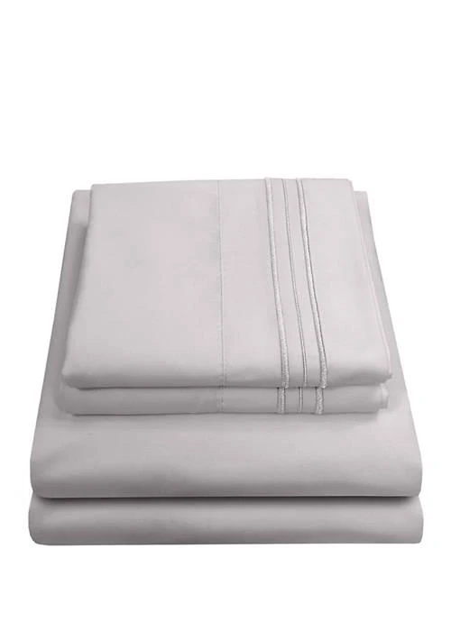 Sweet Home Collection Home Collection 1800 Series 4 Piece Deep Pocket Bed Sheet Set 2