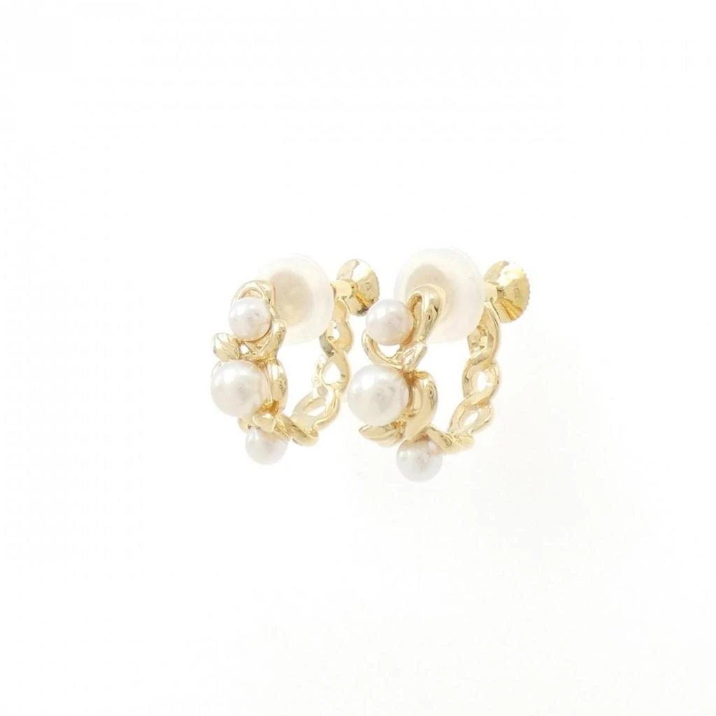 Tasaki yellow gold (18K) Clip Earrings (Pre-Owned) 2