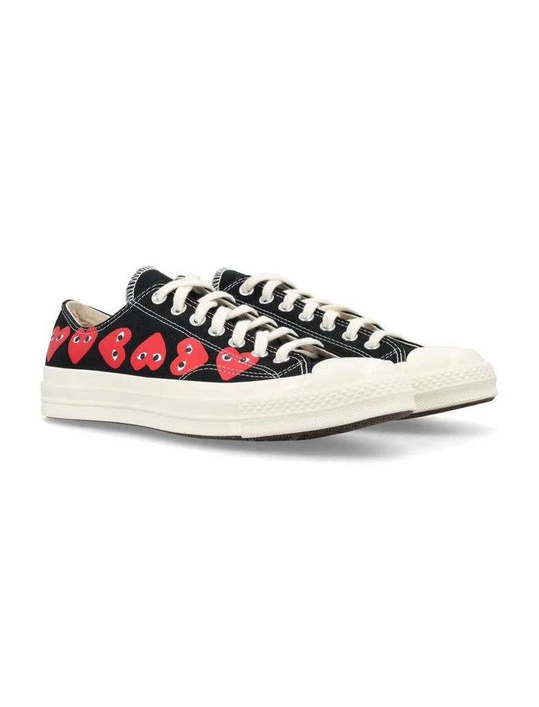 Comme des Garcons Comme Des Garçons Play X Converse Multi Heart Low Top 2