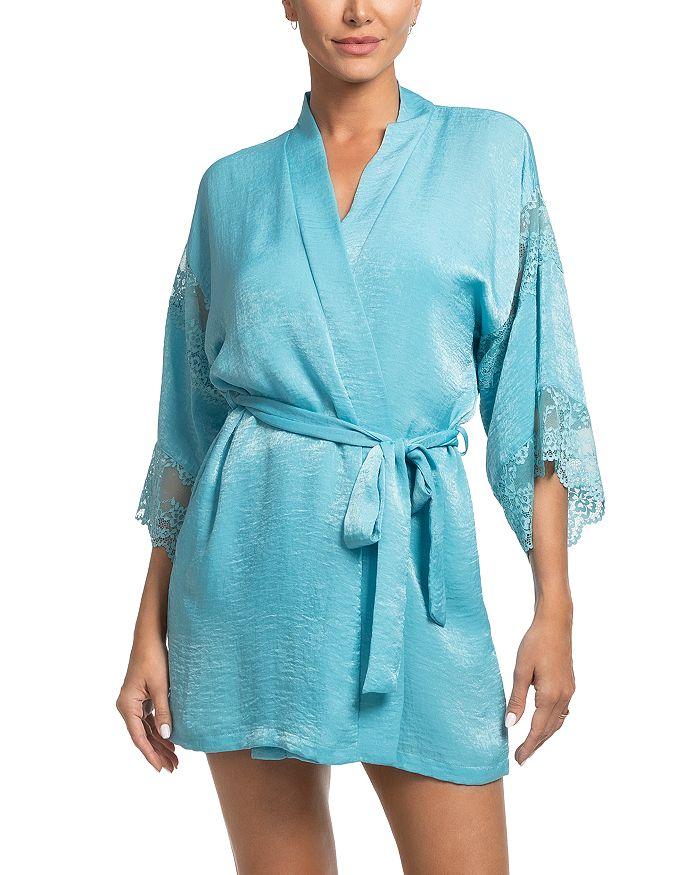 In Bloom Shimmer Satin Wrap