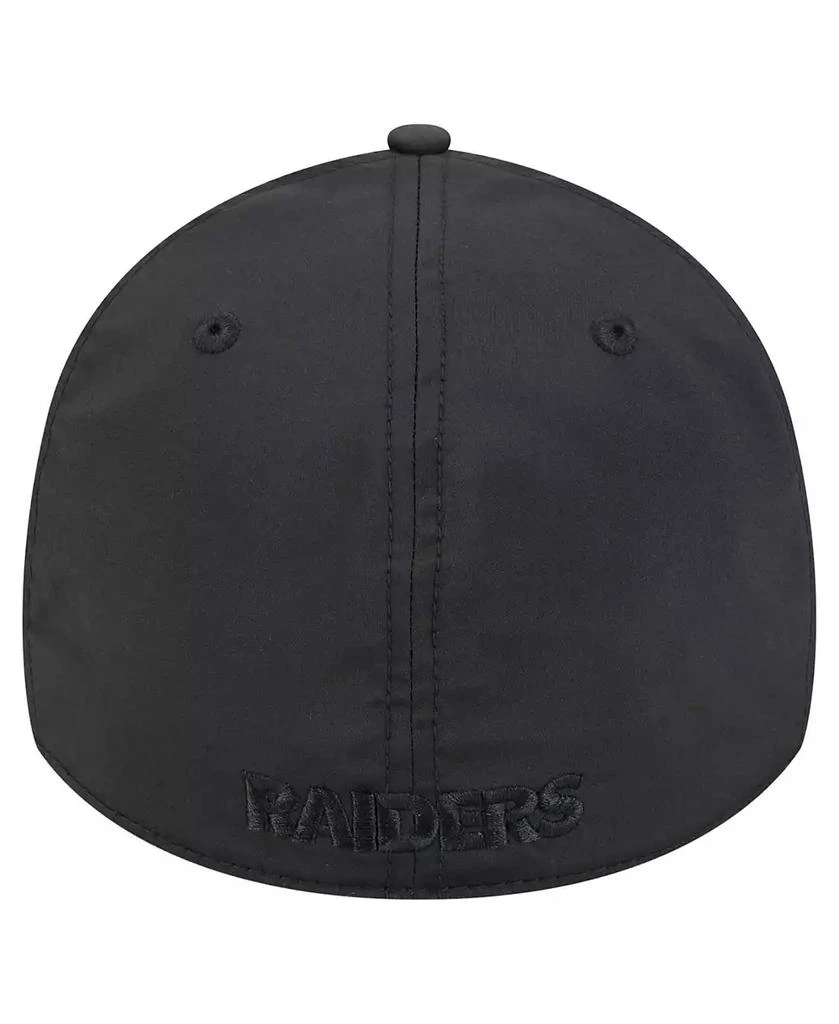 New Era Men's Black Las Vegas Raiders Hydro 39THIRTY Flex Hat 2