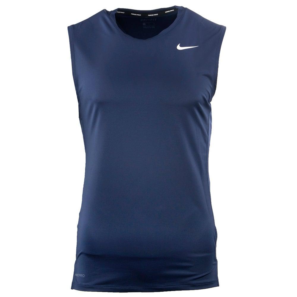 NIKE Pro Compression Scoop Neck Sleeveless Athletic Tank Top